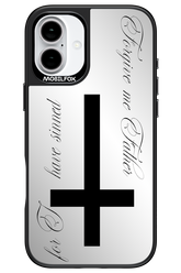 Inverted cross (Mirror) - Apple iPhone 16 Plus