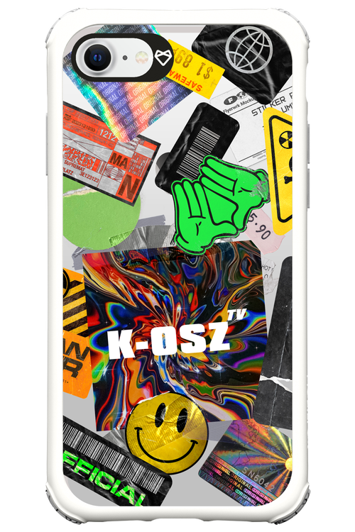 K-osz Sticker Transparent - Apple iPhone 7