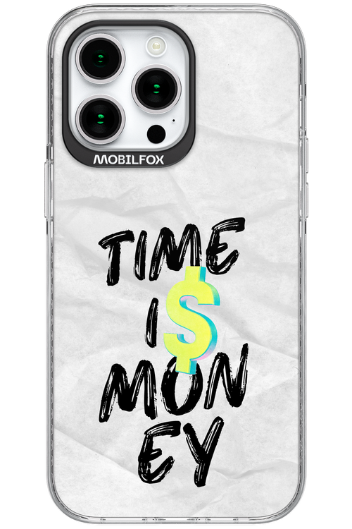 Time Is Money - Apple iPhone 15 Pro Max