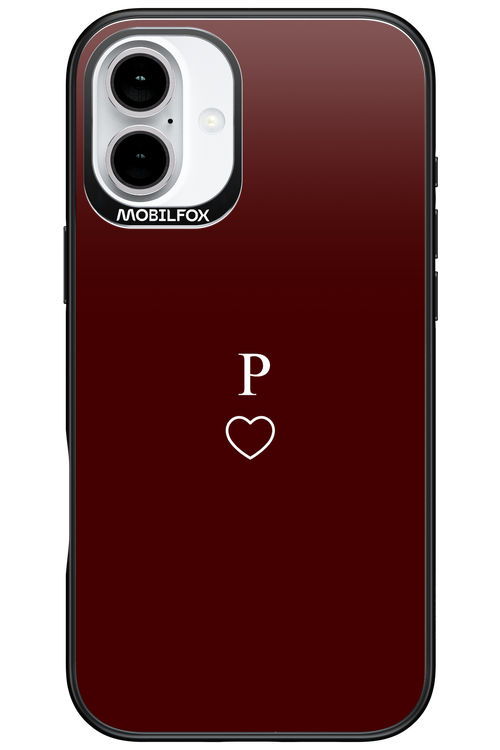 P Burgundia 2.0 - Apple iPhone 16 Plus