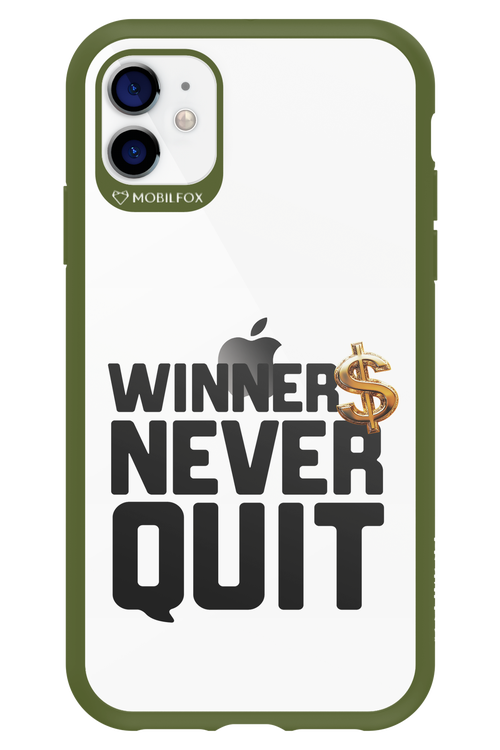 Winners Never Quit - Apple iPhone 11