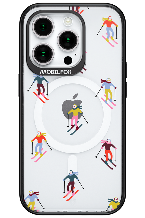 Snow Motion (Transparent) - Apple iPhone 15 Pro