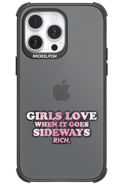 When it goes sideways - Apple iPhone 14 Pro Max