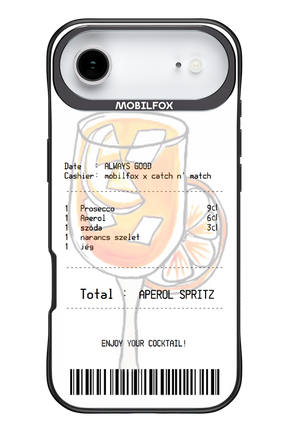 aperol spritz koktél - Apple iPhone 17 Air