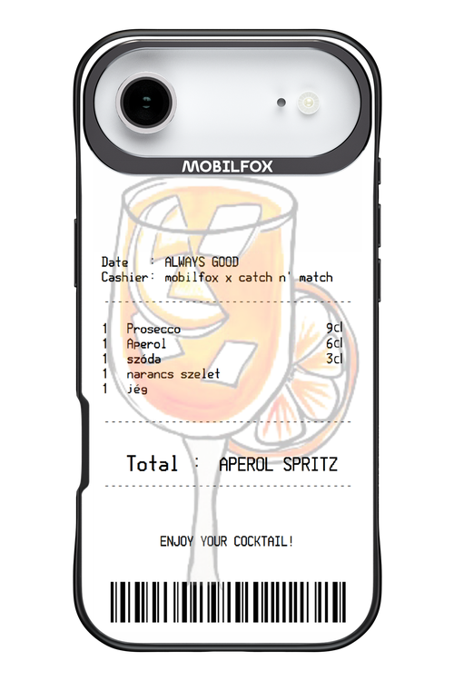 aperol spritz koktél - Apple iPhone 17 Air