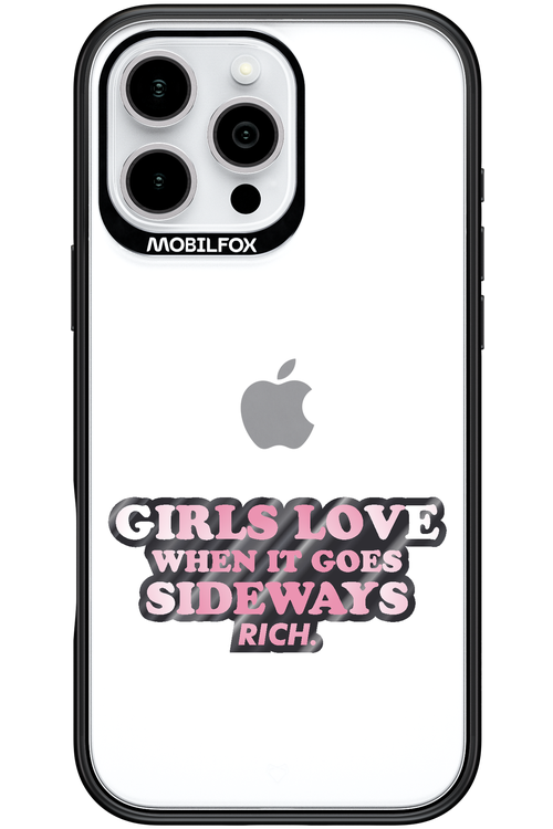 When it goes sideways - Apple iPhone 16 Pro Max