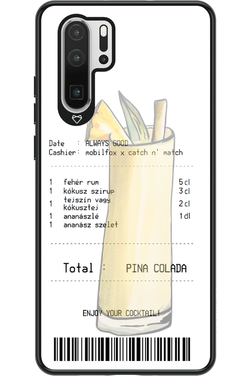 pina colada koktél - Huawei P30 Pro
