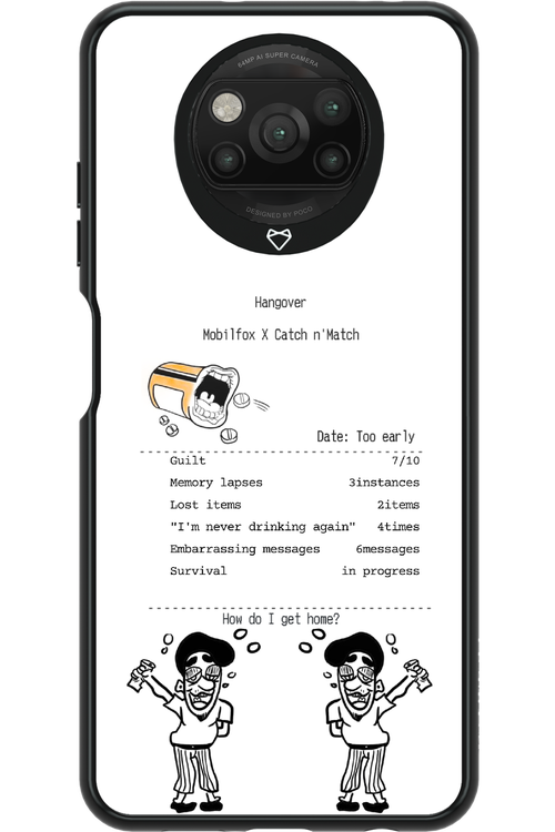 hangover - Xiaomi Poco X3 NFC