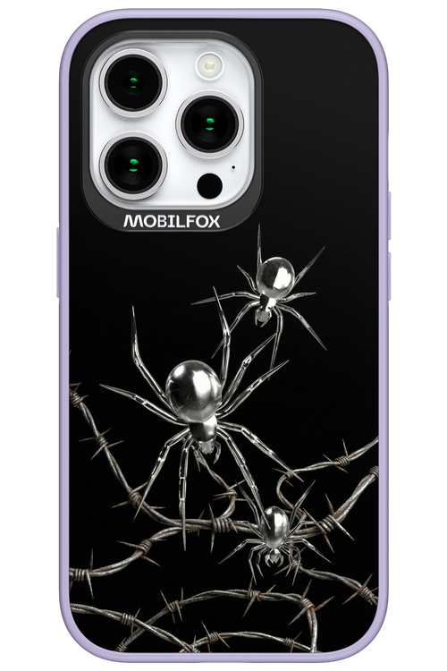 Silver Spiderz 2.0 - Apple iPhone 15 Pro