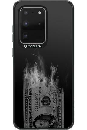 Money Burn B&W 2.0 - Samsung Galaxy S20 Ultra 5G