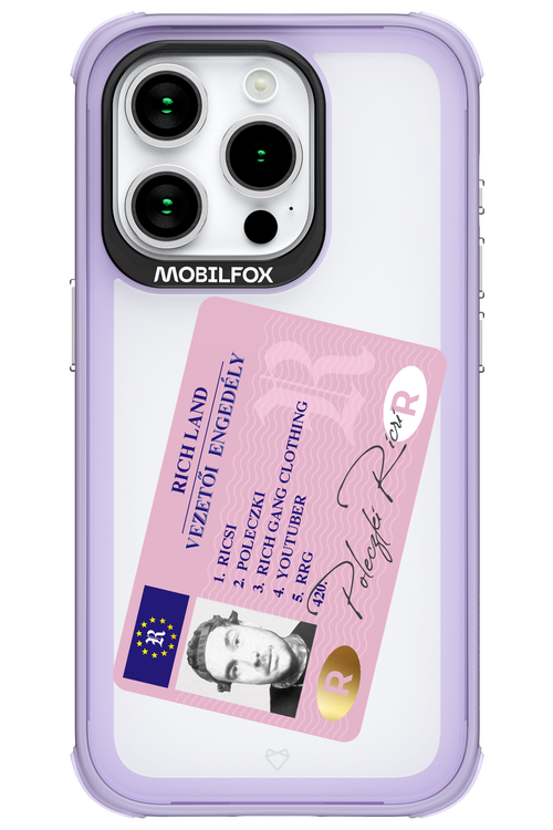 Vezetői engedély - Apple iPhone 15 Pro
