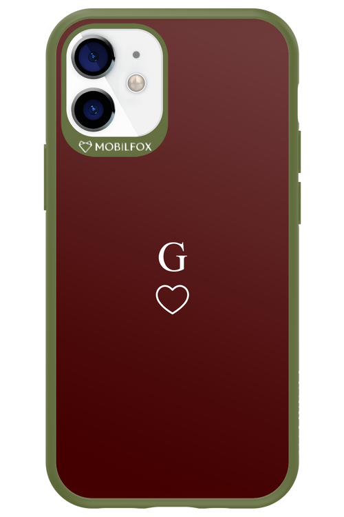 G Burgundia 2.0 - Apple iPhone 12 Mini