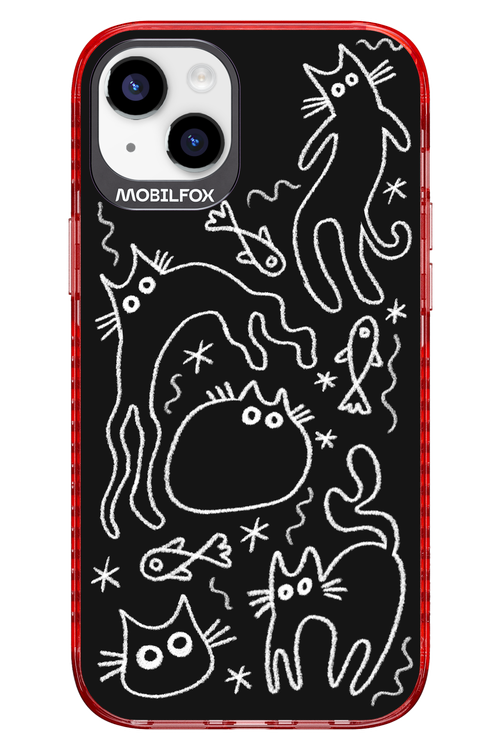 CHALK_CATS 2.0 - Apple iPhone 14 Plus