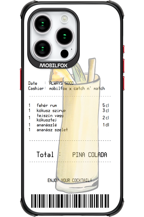 pina colada koktél - Apple iPhone 15 Pro Max