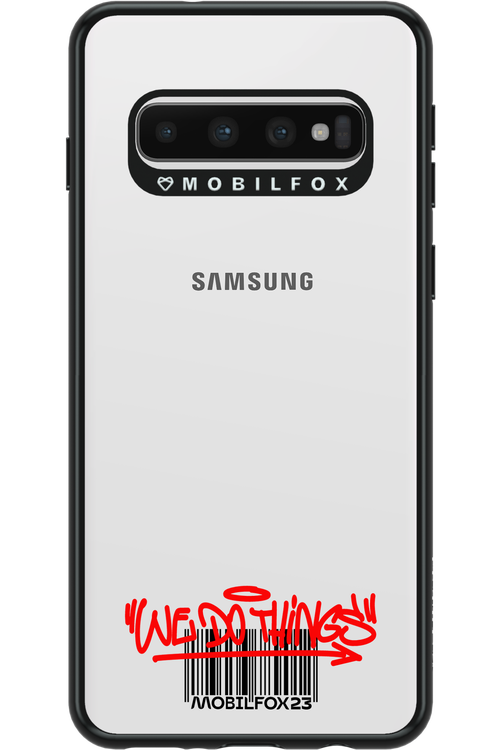 We Do Barcode - Samsung Galaxy S10