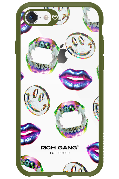 Crazy Rich Transparent - Apple iPhone 8