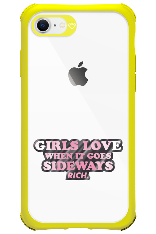 When it goes sideways - Apple iPhone 8