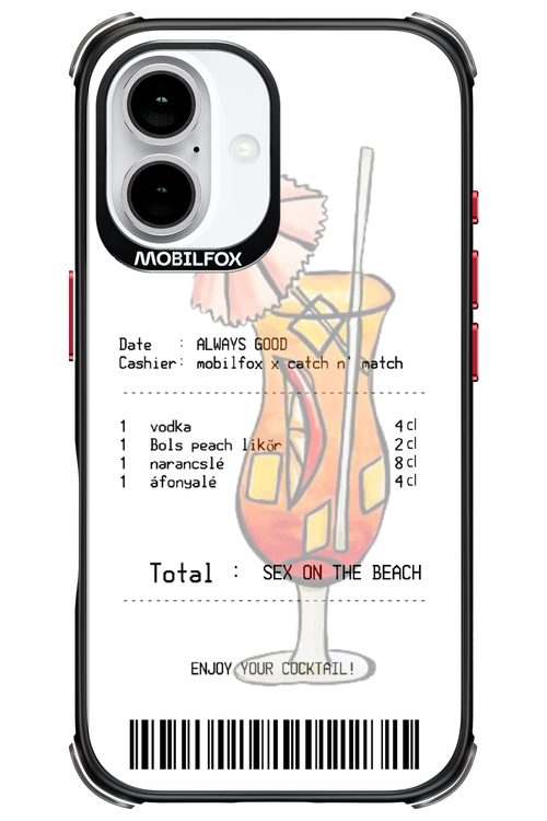 sex on the beach koktél - Apple iPhone 16