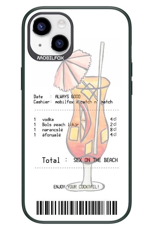 sex on the beach koktél - Apple iPhone 14 Plus