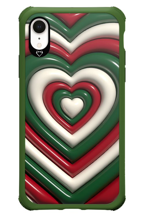 XMAS Hearts - Apple iPhone XR