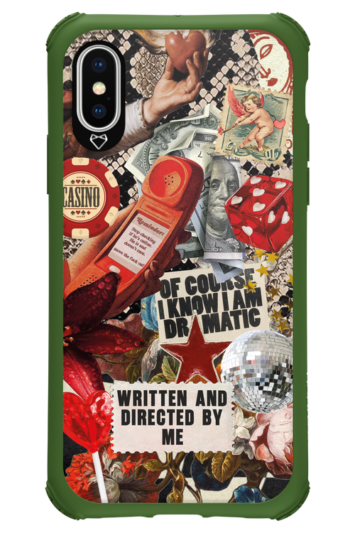 RED VINTAGE - Apple iPhone X