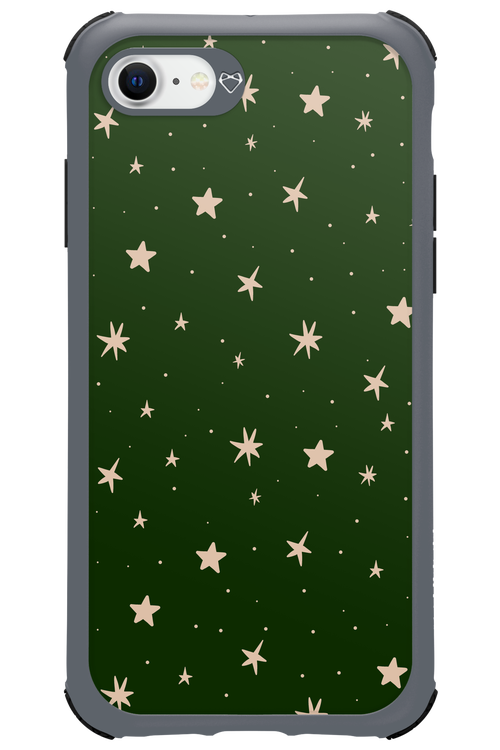 Forest Green Stars - Apple iPhone 8