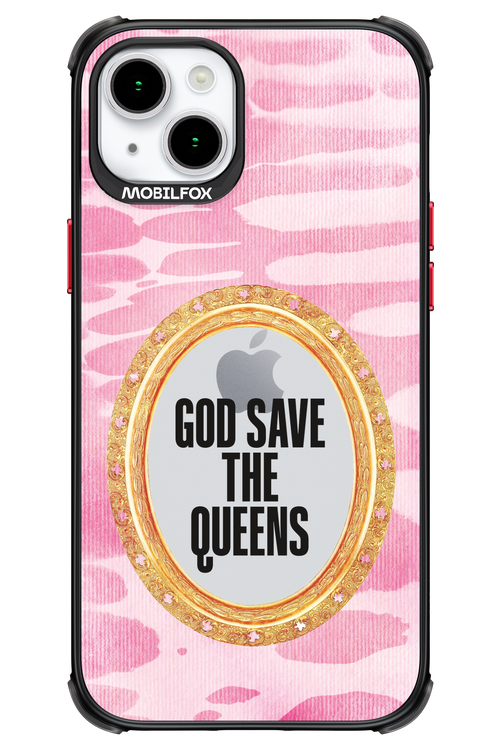 GOD SAVE THE QUEENS MIRROR - Apple iPhone 15 Plus