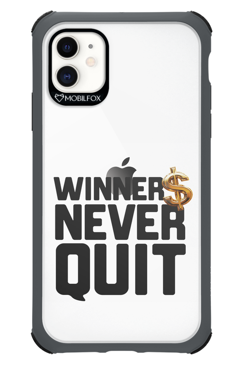 Winners Never Quit 2.0 - Apple iPhone 11
