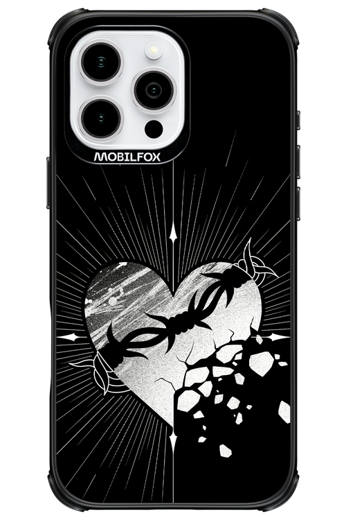 Fehér Szív - Apple iPhone 16 Pro Max