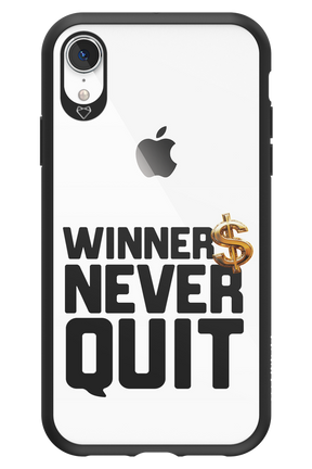 Winners Never Quit - Apple iPhone XR