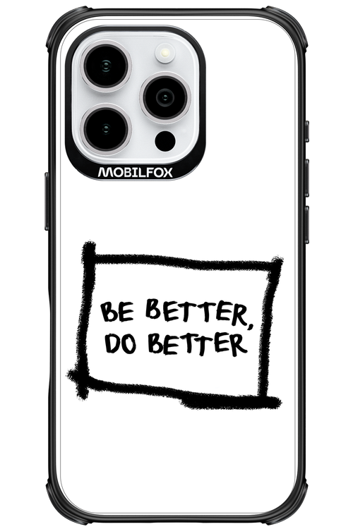 Be Better White - Apple iPhone 16 Pro