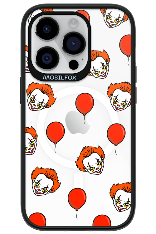 Mystery Clown (Transparent) - Apple iPhone 14 Pro