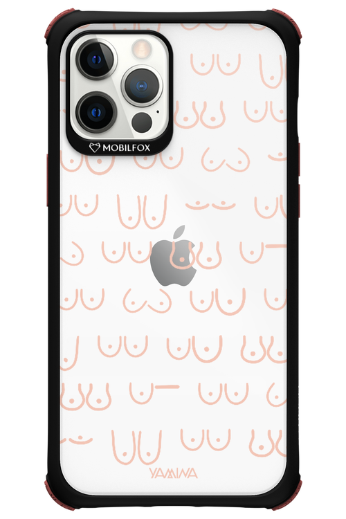 Boobies (Peach) - Apple iPhone 12 Pro Max