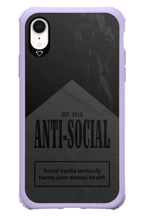 ANTI-SOCIAL (BLVCK) 2.0 - Apple iPhone XR