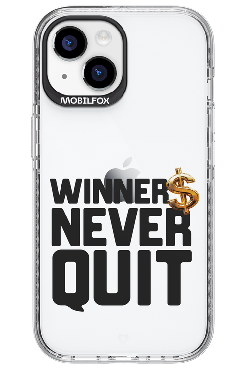 Winners Never Quit 2.0 - Apple iPhone 15