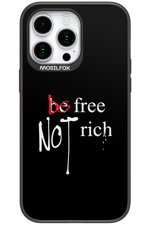 Be Free Black - Apple iPhone 15 Pro Max