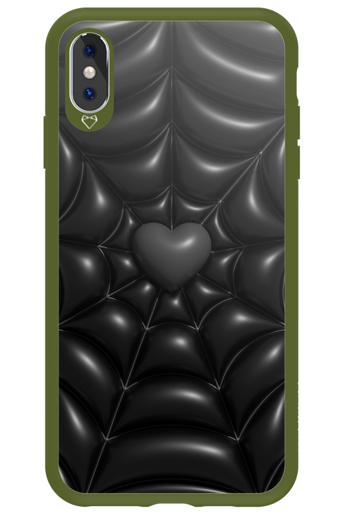 Black Spider Heart - Apple iPhone XS Max