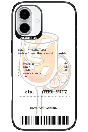 aperol spritz koktél - Apple iPhone 16 Plus