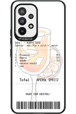 aperol spritz koktél - Samsung Galaxy A53