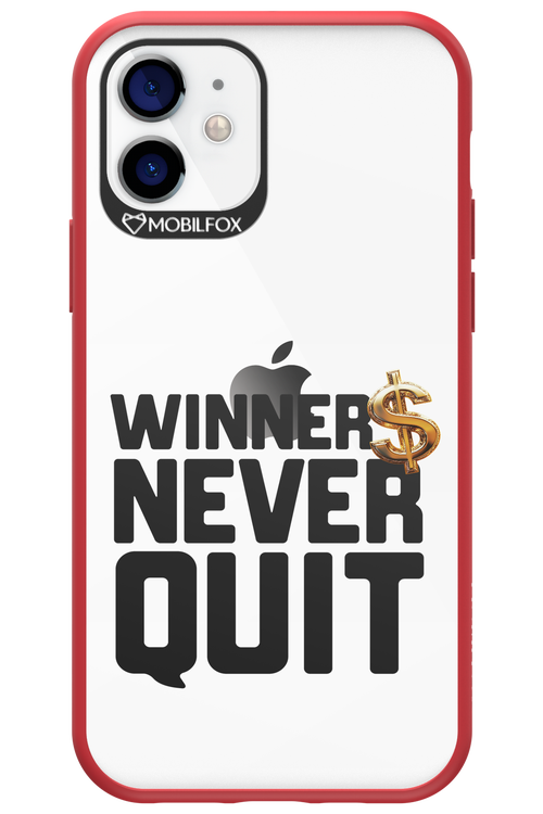 Winners Never Quit - Apple iPhone 12