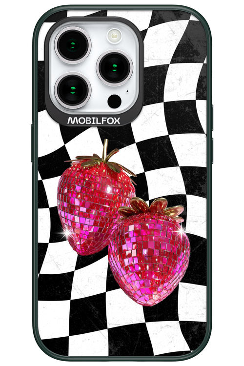 Disco Strawberry 2.0 - Apple iPhone 15 Pro
