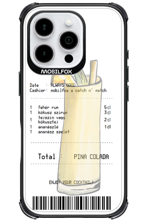 pina colada koktél - Apple iPhone 16 Pro