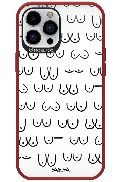 Boobies (white) - Apple iPhone 12 Pro Max