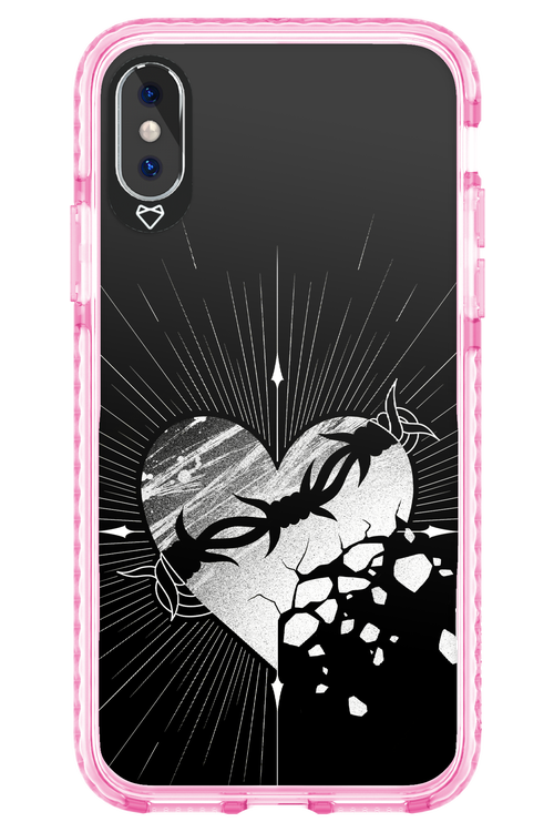 Fehér Szív 2.0 - Apple iPhone XS