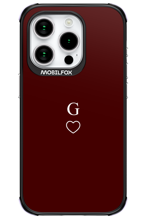 G Burgundia 2.0 - Apple iPhone 15 Pro
