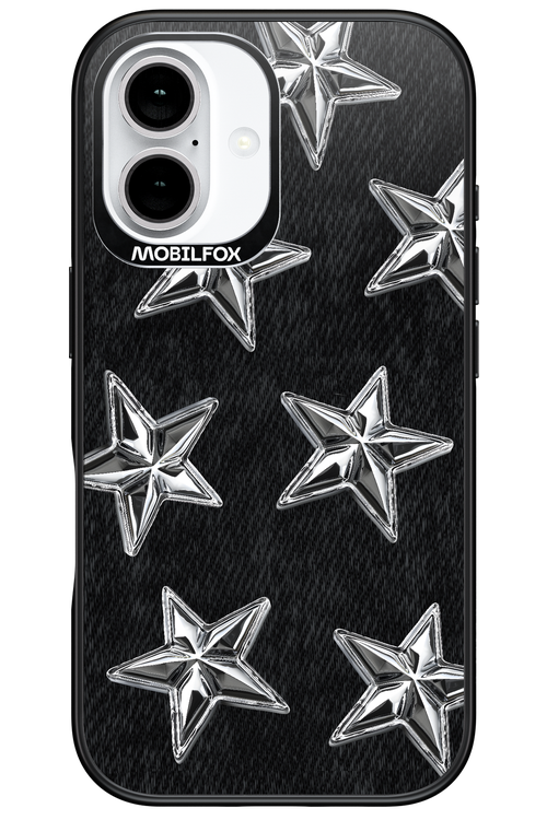 Chrome Stars - Apple iPhone 16