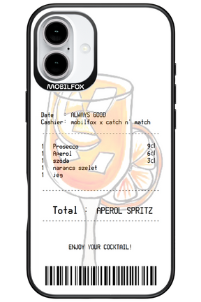 aperol spritz koktél - Apple iPhone 16 Plus