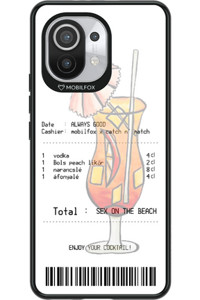 sex on the beach koktél - Xiaomi Mi 11 5G