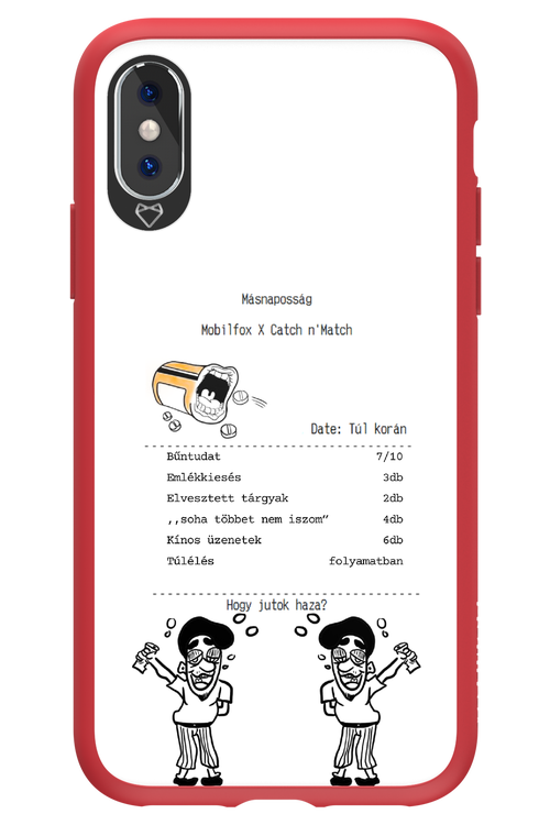 másnaposság - Apple iPhone X