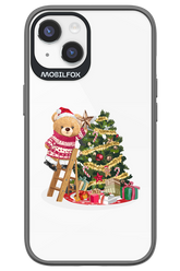 Christmas Bear (Transparent) - Apple iPhone 14